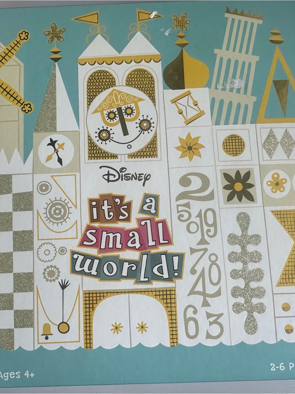Disney Parks It's A Small World Theme Park Board Game